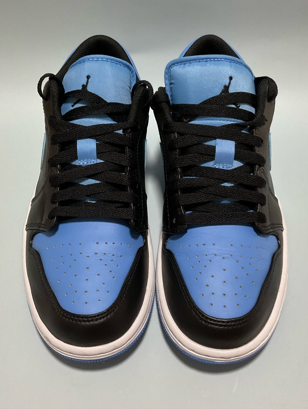 Air Jordan 1 Low University Blue/Black Men’s Shoes Size 7. 5, Pre-Owned - Picture 5 of 13